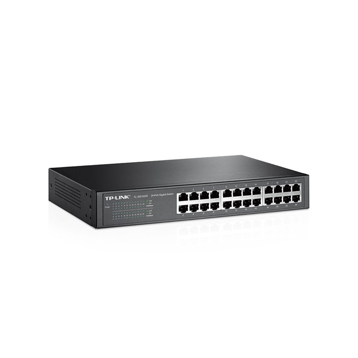 TP-Link TL-SG1024D Switch Gigabit de 24 Puertos Gris TP-Link TL-SG1024D Switch Gigabit de 24 Puertos Gris